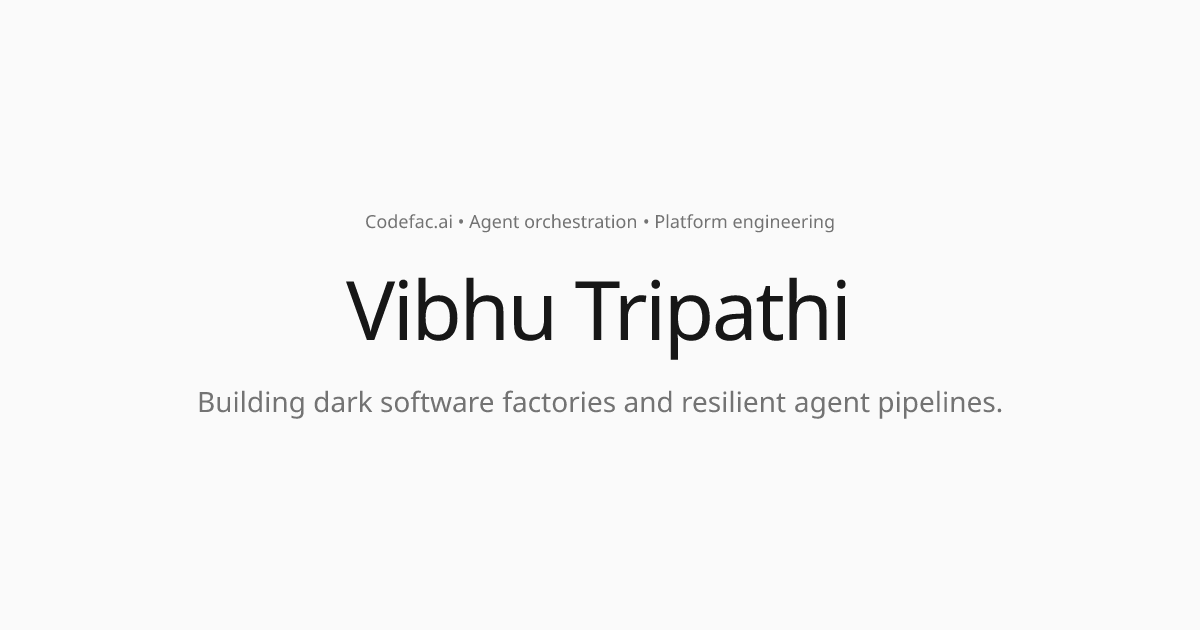 Vibhu Tripathi — Automation, AI & Robotics | Founder of Vizzbee